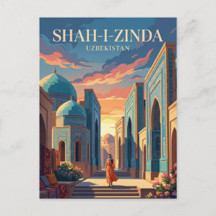 Schah-i-Sinda Usbekistan Postkarte