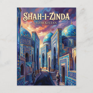 Schah-i-Sinda Usbekistan Postkarte
