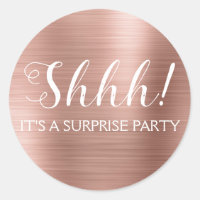 Schah! Überraschende Geburtstagsparty - Rose Gold