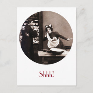 Schah! Was die Butlersäge - Vintages Comic Tryst Postkarte