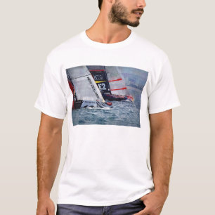Schale Amerikas s Segeln, Segelboot, T-Shirt