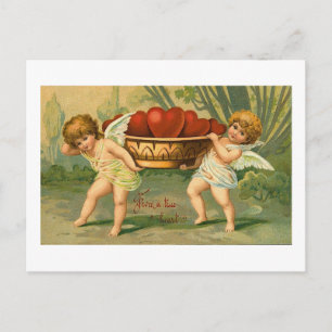 Schale der Herzen Postkarte