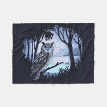 Schale in der Waldreinigung Fleece Blanket