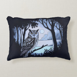 Schale in Waldreinigung Akzent Kissen