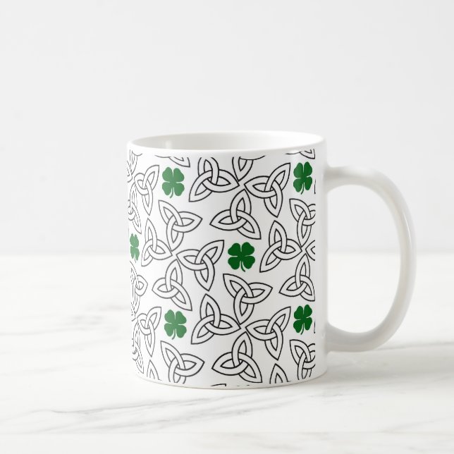 Schale-Irischer KleeblattCeltic Tasse (Rechts)
