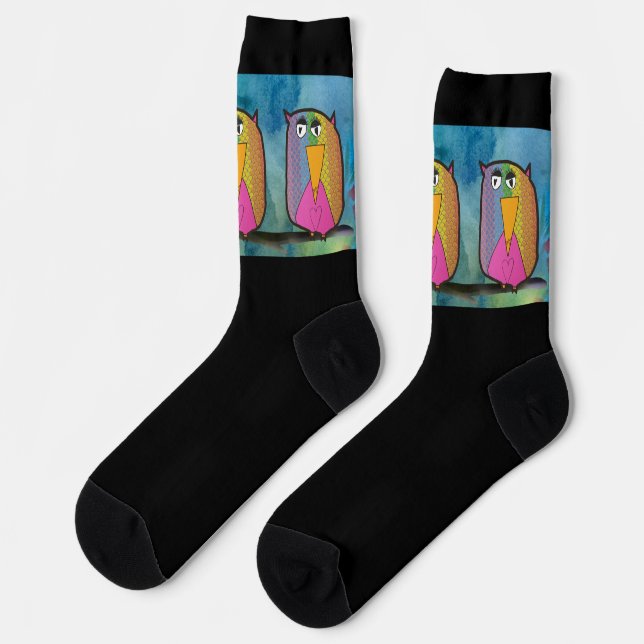 Schale "Kunst von Kindern" Socken (Linkes Detail)