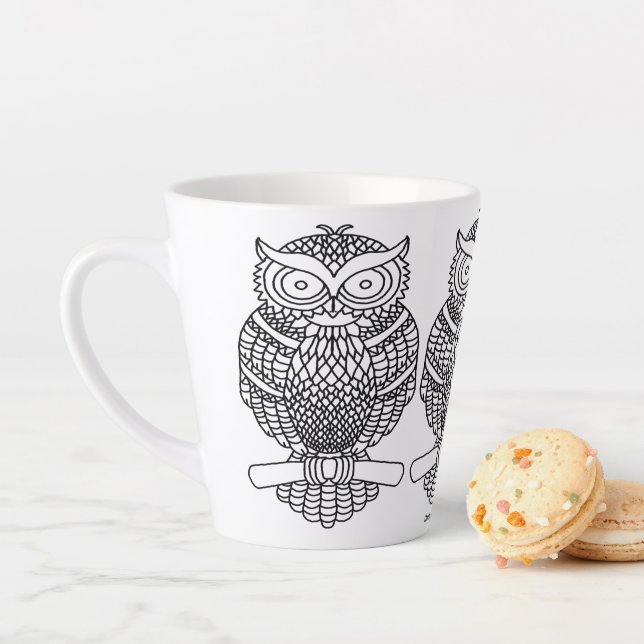Schale - Latte Tasse (12 oz) (Beispiel)