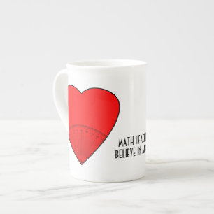 Schale - Mathe-Lehrer glauben an Winkel Prozellantasse