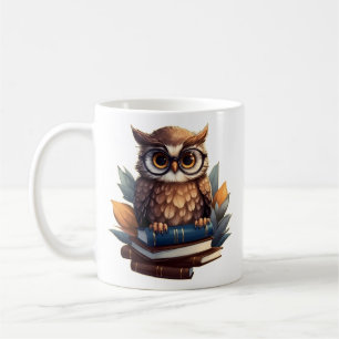 Schale mit Büchern Kaffeetasse