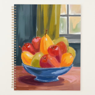 Schale mit Früchten Aquarellmalerei Planer