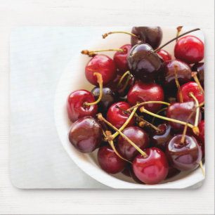 Schale mit Kirschen Mousepad