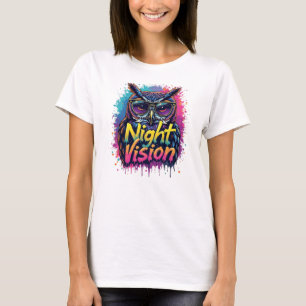 Schale mit nächtlicher Sicht T-Shirt