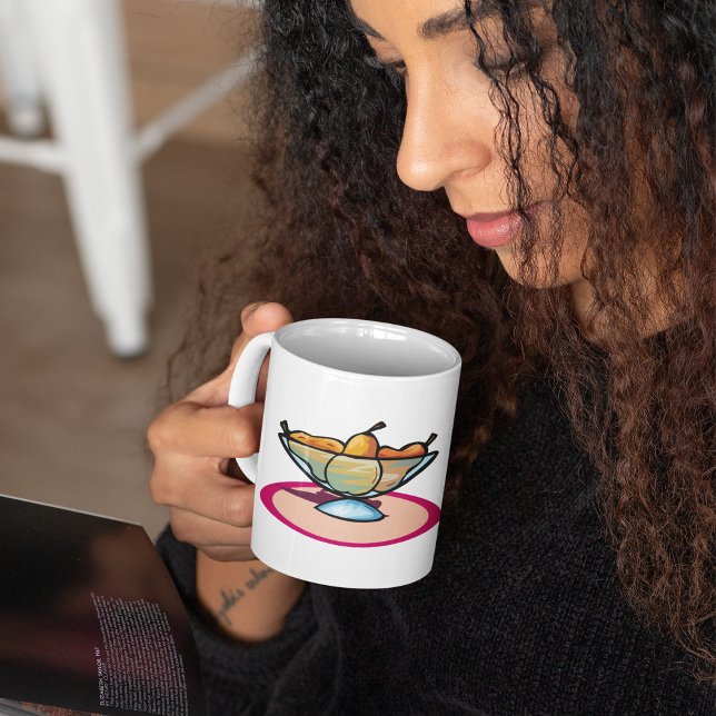 Schale mit Obst Kaffeetasse (Von Creator hochgeladen)