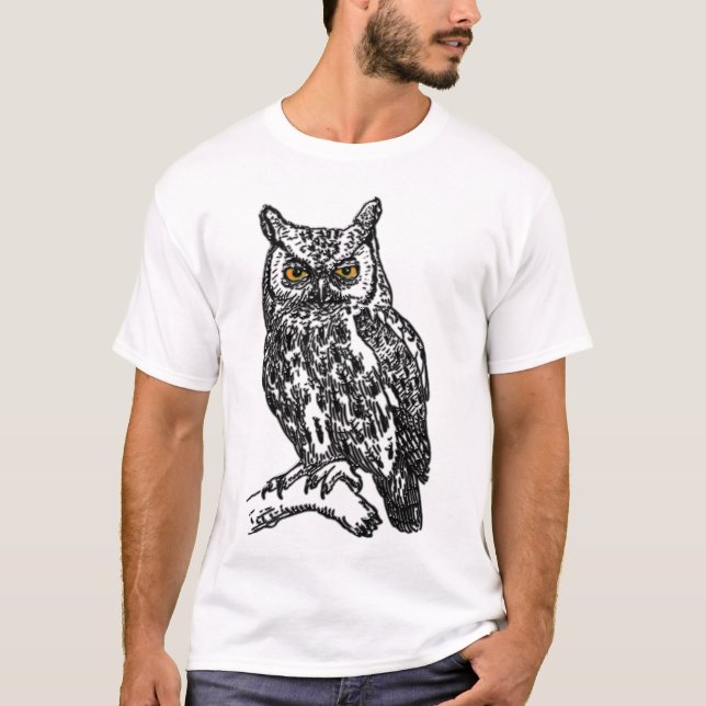 Schale mit schwarzer Tinte T-Shirt (Vorderseite)
