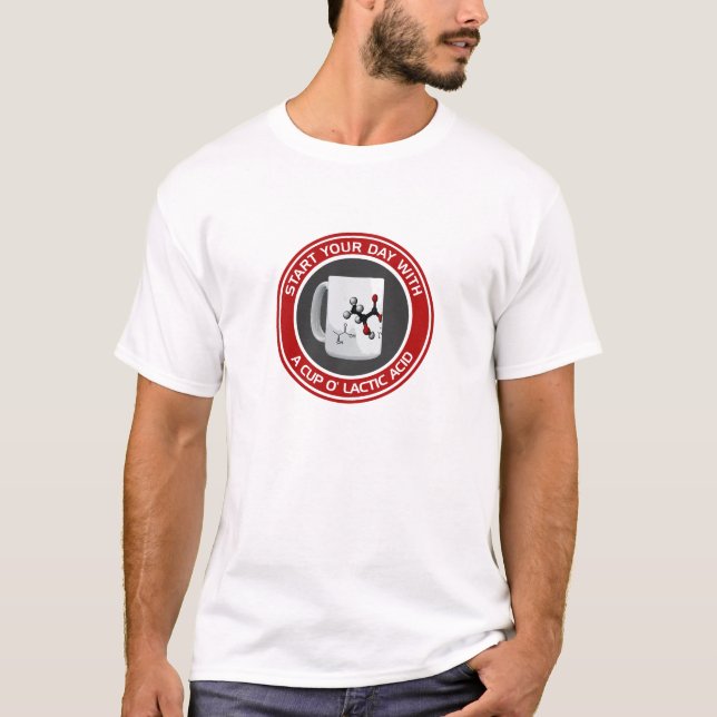 Schale o Milchsäure (Baumwolle T) T-Shirt (Vorderseite)