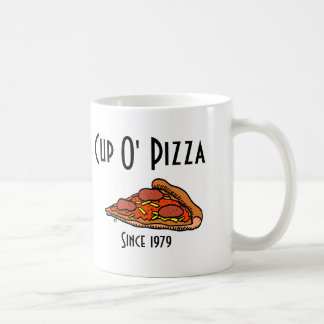 Schale O Pizza seit 1979 Kaffeetasse