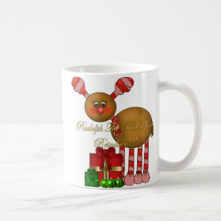 Schale-Rudolph das rote Nasen-Ren Tasse