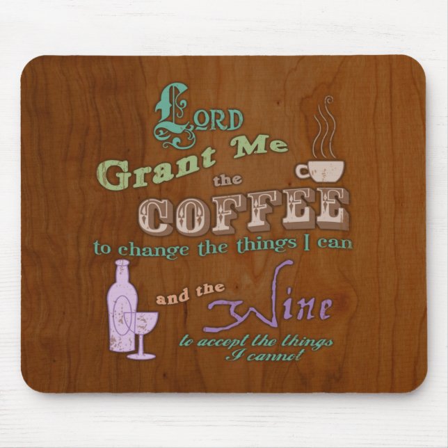Schale Ruhe Mousepad (Vorne)