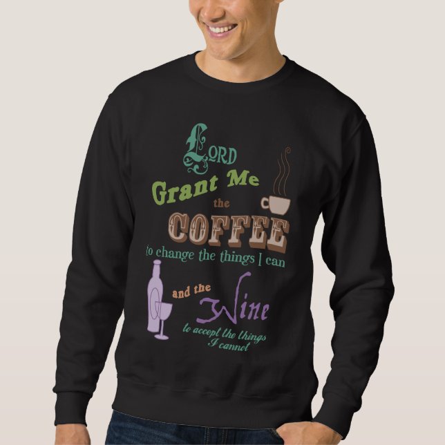 Schale Ruhe Sweatshirt (Vorderseite)