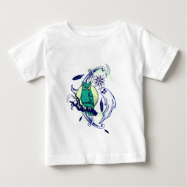 Schale und Gespenst Baby T-shirt