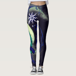 Schale und Gespenst Leggings