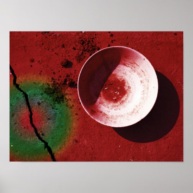 Schale und Riss Poster (Vorne)