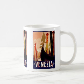 Schale-Vintages Venezia, Italien, Anzeige Tasse