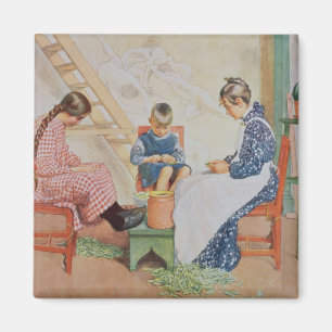 Schälen der Erbsen, Kneipe. in "Lasst Licht Hinin Magnet