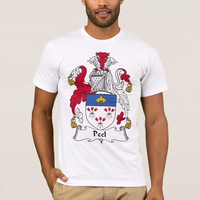 Schalen-Familienwappen T-Shirt (Vorderseite)