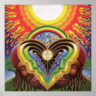 Schalen-Körper Poster