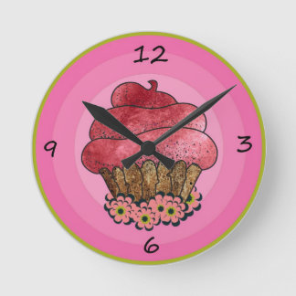 Schalen-Kuchen-Uhr Runde Wanduhr
