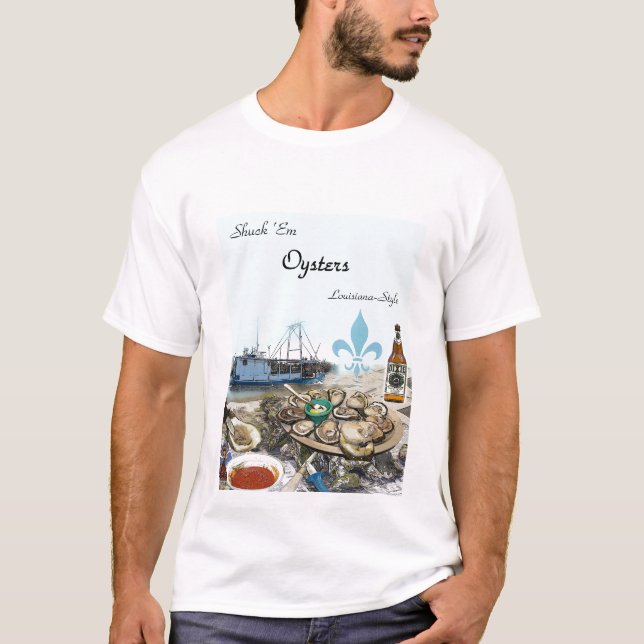 Schälen Sie sie Austern T-Shirt (Vorderseite)