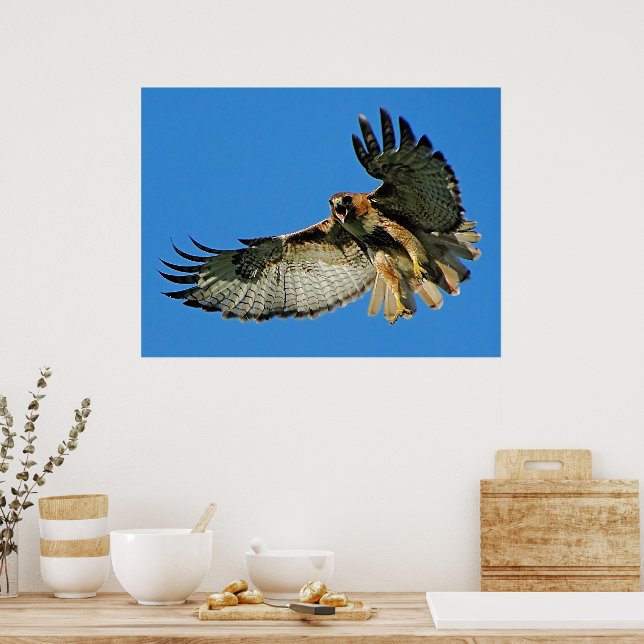Schall der Gerahmten Warnmeldung Poster (Küche)