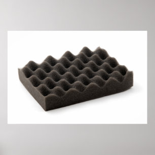 Schalldämpfer Poster