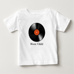 Schallplatte Baby T-shirt