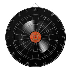 Schallplatte Dartscheibe