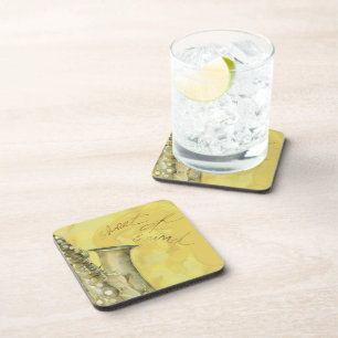 Schallplatte, Kork-Untersetzer Untersetzer