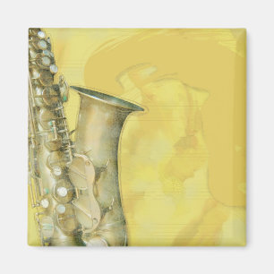 Schallplatte, Magnetplatte Magnet