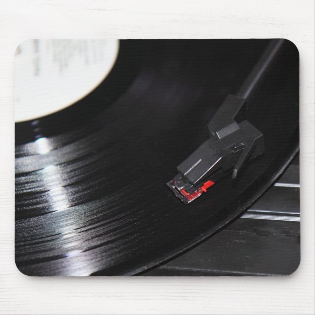 Schallplatte Mousepad (Vorne)