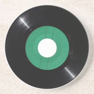 Schallplatte transparentes PNG Getränkeuntersetzer