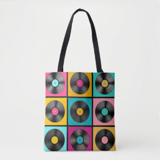Schallplatten Retro Hintergrund