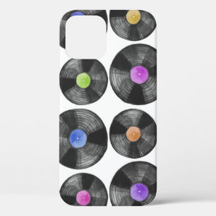 Schallplatten Retro Illustration Case-Mate iPhone Hülle