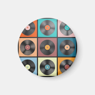 Schallplatten: Retro-LP-Set. Magnet