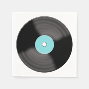 Schallplatten Servietten