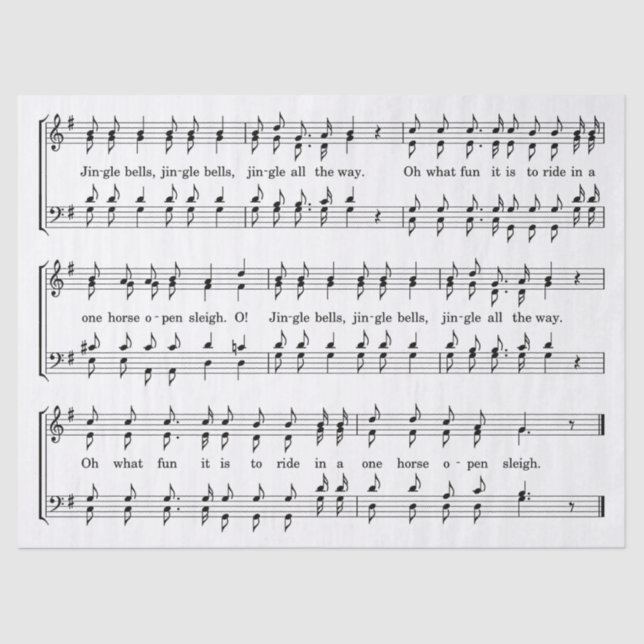 Schallplattenpapier Seidenpapier (Vorderseite)