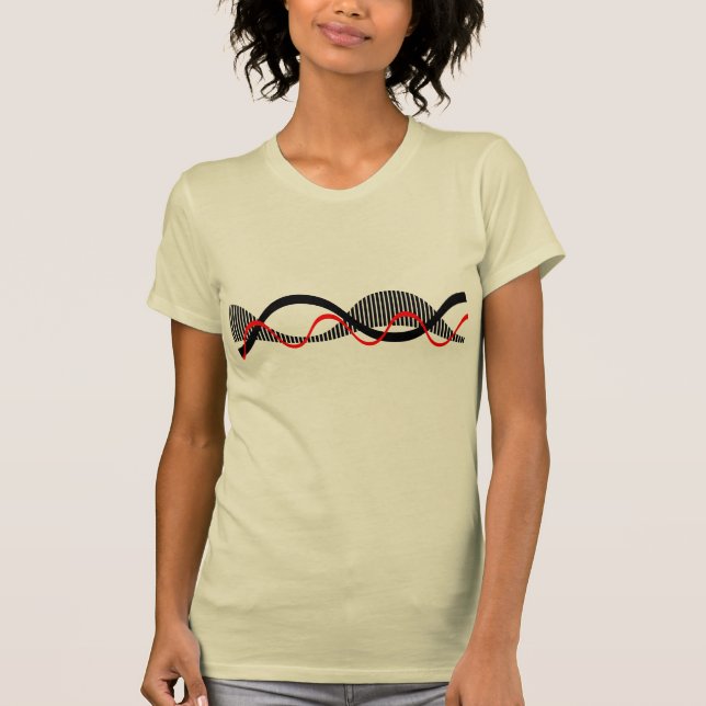 Schallwellen T-Shirt (Vorderseite)