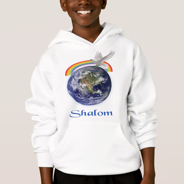 Schalom Hoodie (Vorderseite)