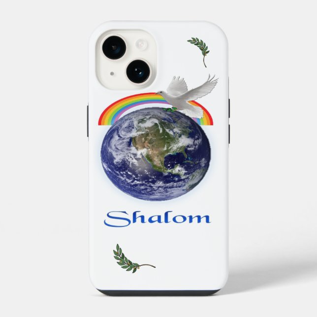 Schalom iPhone Hülle (Rückseite)