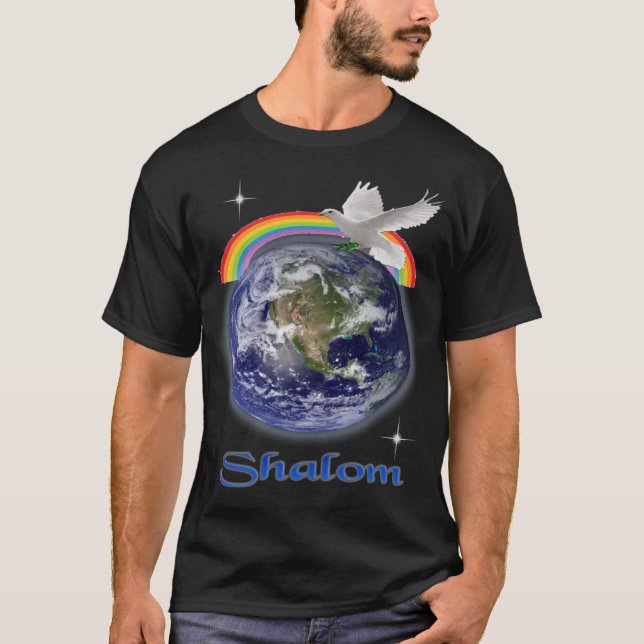 Schalom T-Shirt (Vorderseite)
