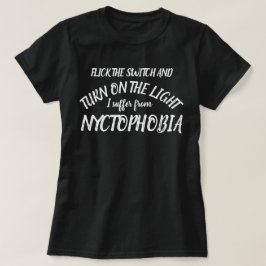 Schalten Sie das Licht ein, das ich unter dem Nyct T-Shirt